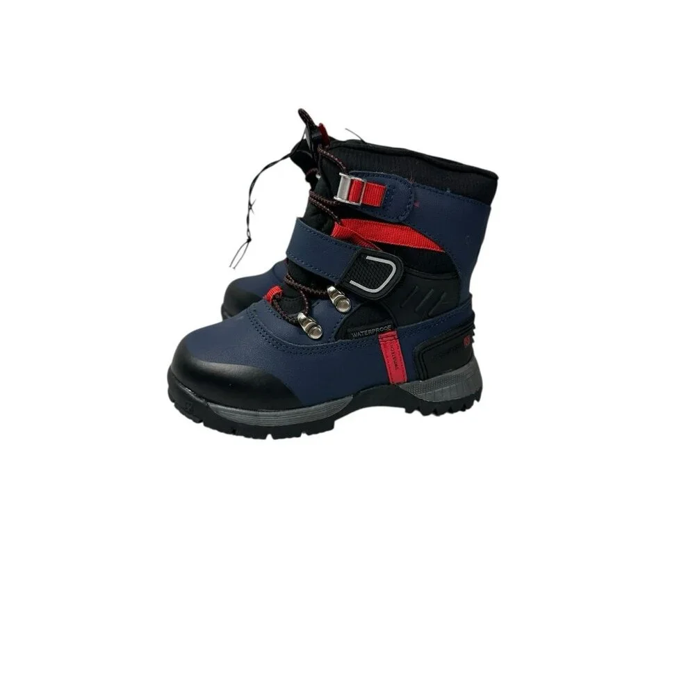 3M thinsulate toddler leather memory foam‎ winter snow boots size 9